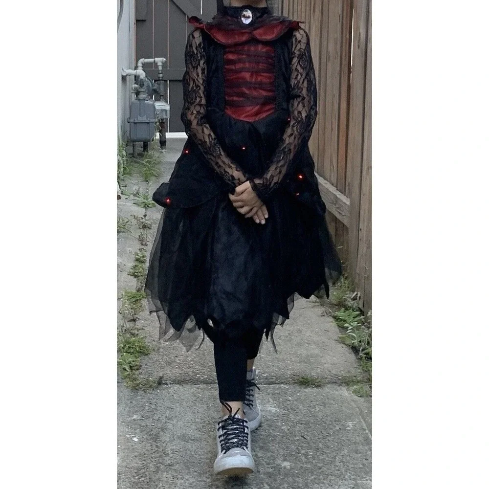 Twinkling Countess Girls Halloween Costume Costume Halloween Fancy Dress Girls S - Picture 3 of 3